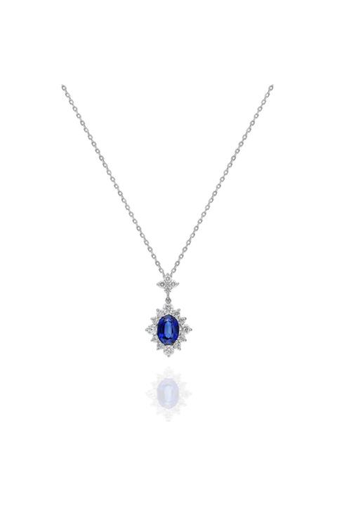 Vav Pırlanta 14 Ayar Pırlanta Kolye 0,48 Ct