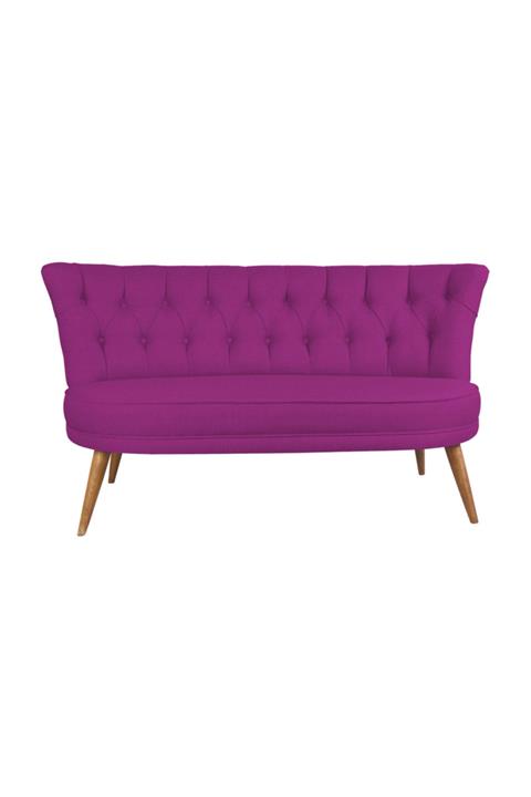 Ze10 Design Richland  Loveseat İkili Kanepe Mor