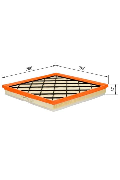 Bosch Oem:834126-13272719: Hava Filtresi Astra J 1.3cdti-1.4 16v-2.0cdt
