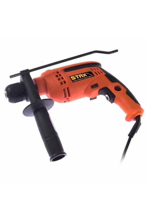 STAXX POWER 13mm 900 Watt Darbeli Matkap Vidalama Seti Metal Dişli + 5 Ad Uç Hediyeli