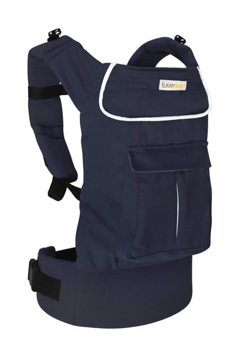 İlkayBaby Solo Model  Ergonomik Kanguru - Lacivert (3 ay-4 yaş)