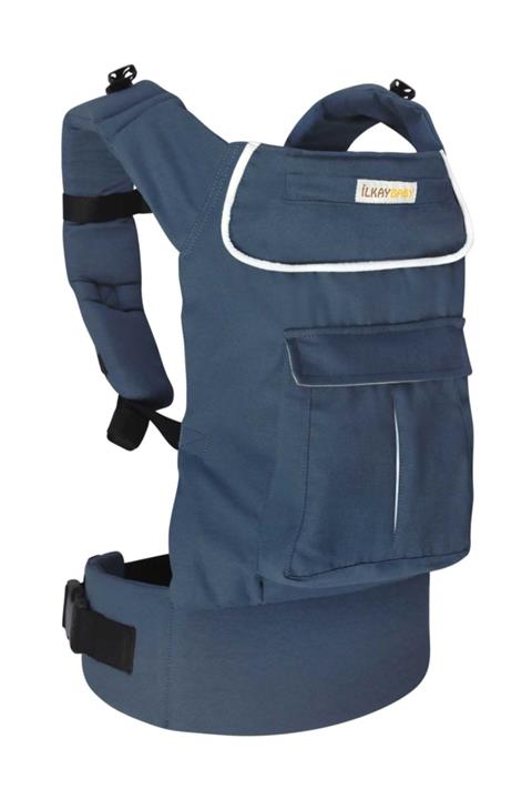 İlkayBaby Solo Model  Ergonomik Kanguru - Koyu Mavi (3ay-4yaş)