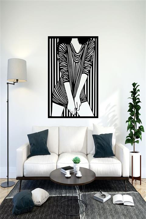 Dekotadan Modern Kadın Duvar Dekoru