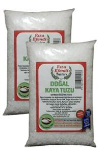 Rıza Efendi Tuzları Çankırı Doğal Kaya Tuzu Iri Granül Rafine Edilmemiş 2 Kg