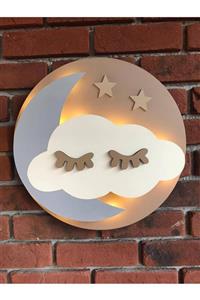 DECORABUTİK Işıklı Bebek Odası Panosu