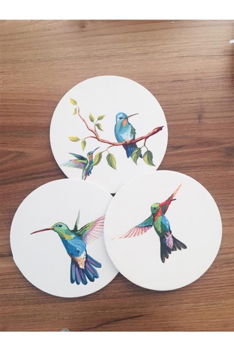 HANEMS Kuş Desenli Duvar Süsü