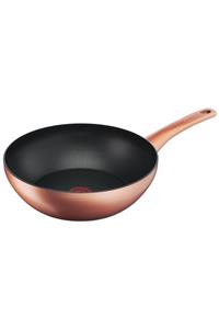 TEFAL Titanium Chef Caramelle Wok Tava 28 Cm