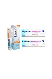 Bepanthol Sensiderm Kaşıntı Karşıtı Bakım Kremi 20 gr X2 Adet + Bepanjel Yara Iyileştirici Jel 50 gr