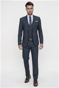 Efor Tk 836 Slim Fit Lacivert Klasik Takım Elbise