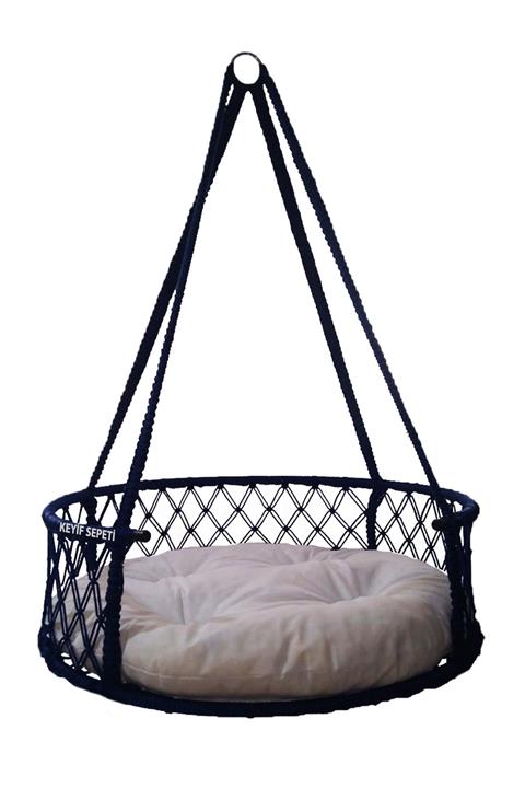 KEYİF SEPETİ Davul Salıncak Lacivert