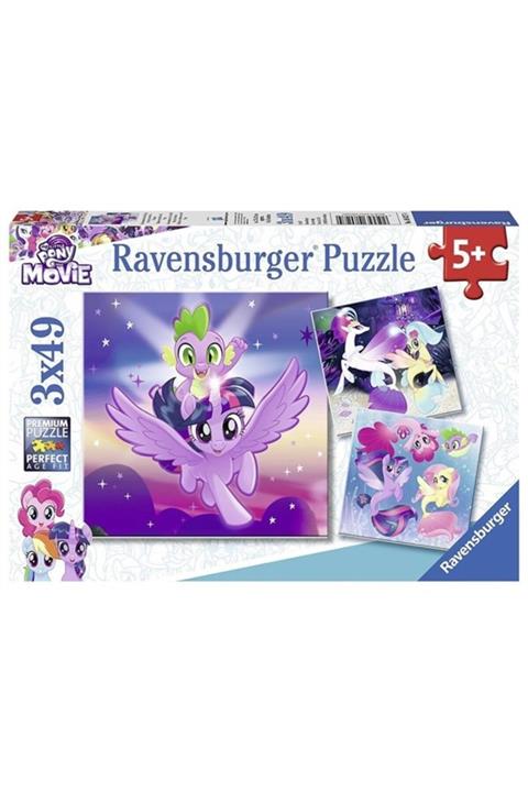 RAVENSBURGER 3x49 Parçalı Puzzle My Little Pony-080274