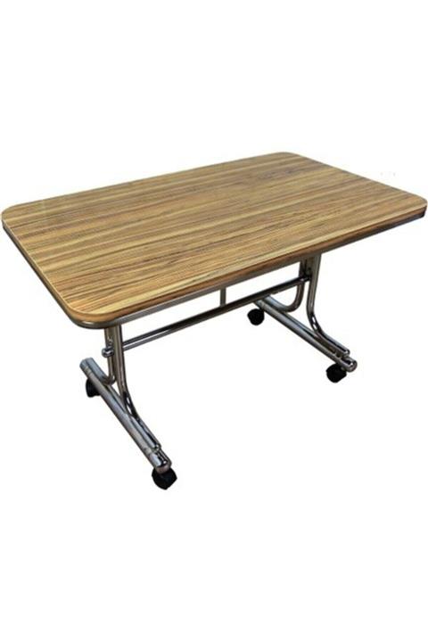 arvenlive Tekerlekli Orta Sehpa, Tekerlekli Masa 60x100 Cm