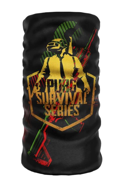 eTaktik Siyah Debuff Collar Pupg Survival Series Buff Boyunluk Bandana Balaklava