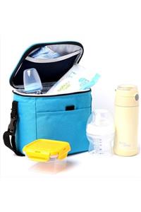 Baby&Plus Termal Mama Ve Biberon Koruyucu Çanta Mavi Byp-421