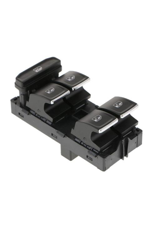 FESAN Seat Leon Sol Ön Dörtlü Cam Düğmesi Anahtarı 2014--2017 Krom Uyumlu