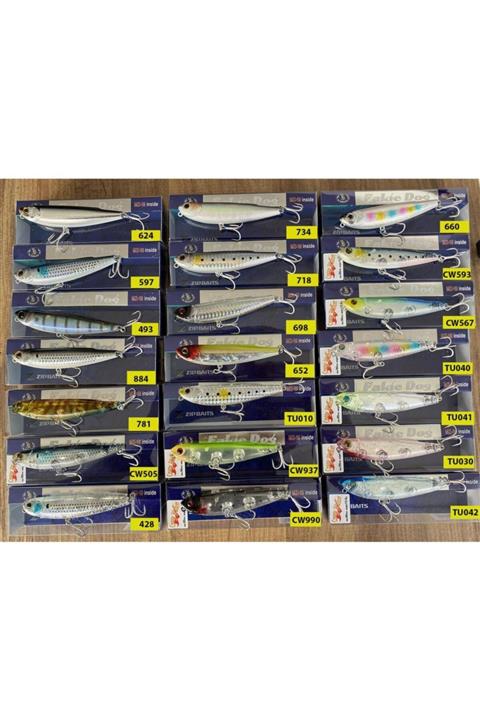 CAPTAIN Zipbaits Fakie Dog 90mm Maket Balık
