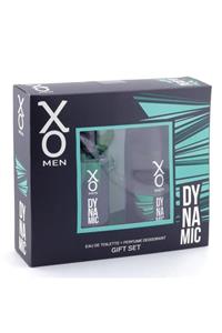 Xo Xo Yeni Dynamic Kofre Erkek Parfüm Seti -100 Ml & 125 Ml Deo 8690605054892