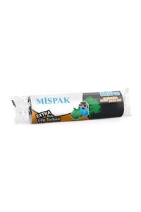 mispak Eko Çöp Poşeti Jumbo Boy Siyah 10 Adet ( 80x110 Cm )