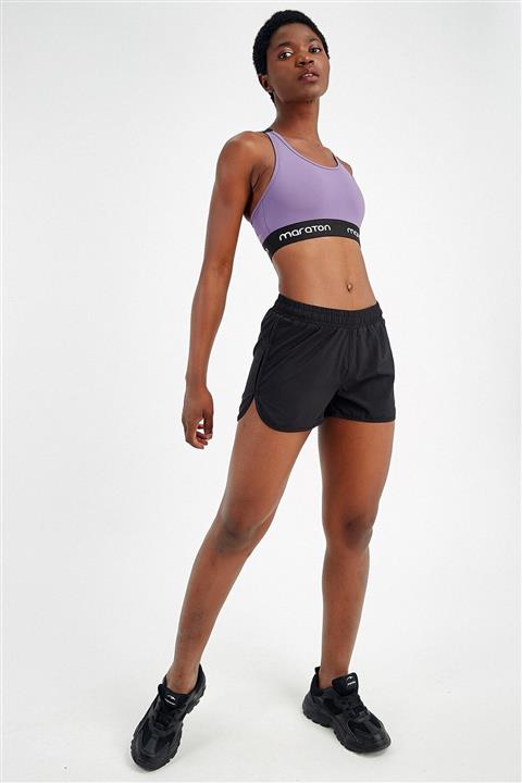 MARATON Kadın Mor Fitness Spor Sütyen