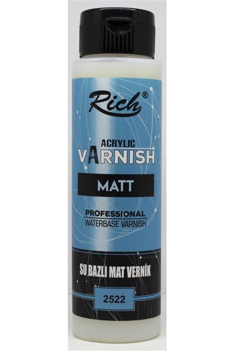 Rich Su Bazlı Vernik Mat (MATT ACRYLİC VARNİSH) 500 Cc