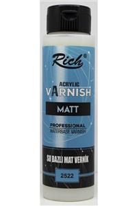 Rich Su Bazlı Vernik Mat (MATT ACRYLİC VARNİSH) 500 Cc