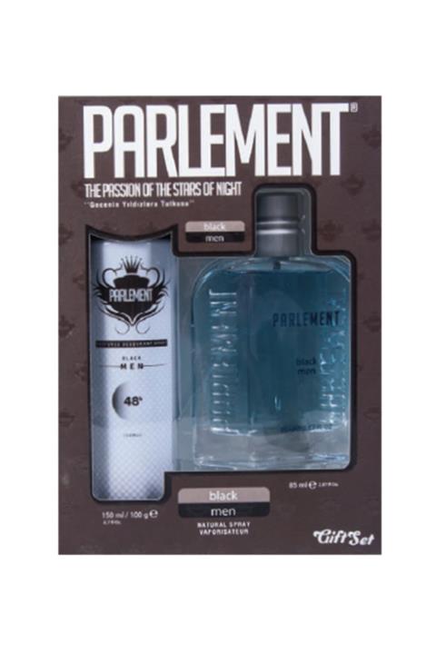 parlament Black Edt 60ml 150ml Deo Erkek Set