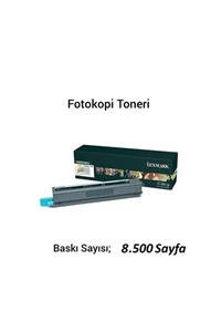 Lexmark C925h2kg Orjinal Yüksek Kapasite Mavi Toner C925