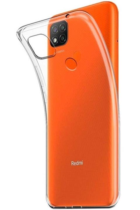 Xiaomi Redmi 9c Kılıf Tam Şeffaf Silikon + Popsocket