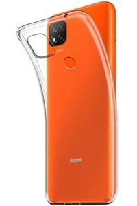 Xiaomi Redmi 9c Kılıf Tam Şeffaf Silikon + Popsocket