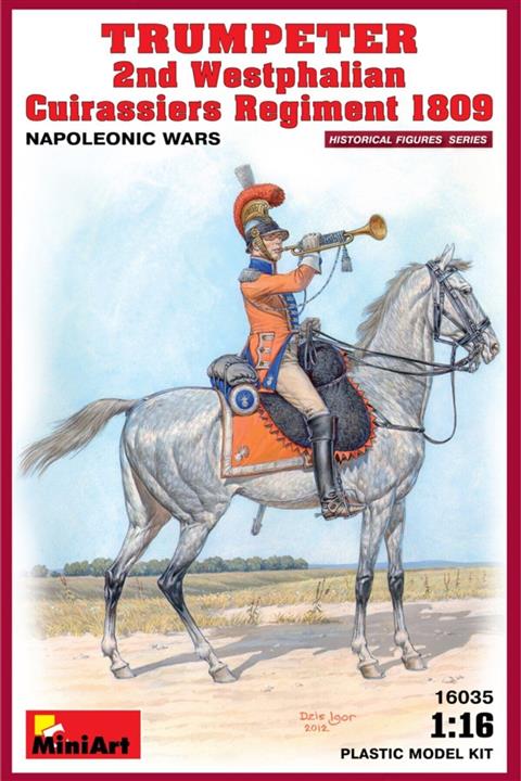 MiniArt Trompetçi, 2. Westfalya Süvari Alayı, 1809 Napolyon Savaşları