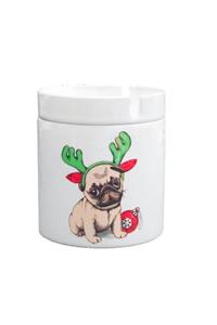 LWP Shop Yeni Yıl Taçlı Bulldog Kül Tablası