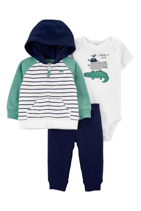 Carter's Erkek Bebek Layette 3'lü Takım 1k489310