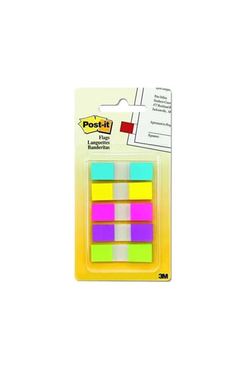 Postit Indeks 20 Yp 12x44 5 Renk 683-5 Kp