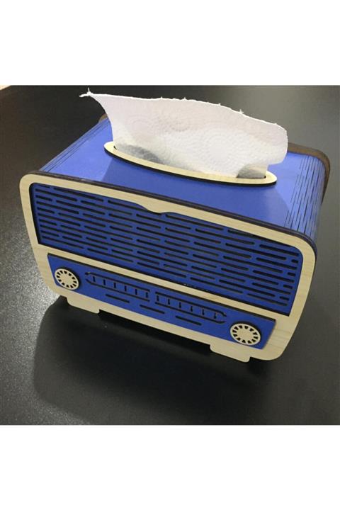 HEDİYEVİM Ahşap Nostaji Radyo Peçetelik