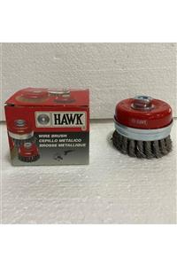 HAWK Burgulu Çanak 80 mm Fırça m14