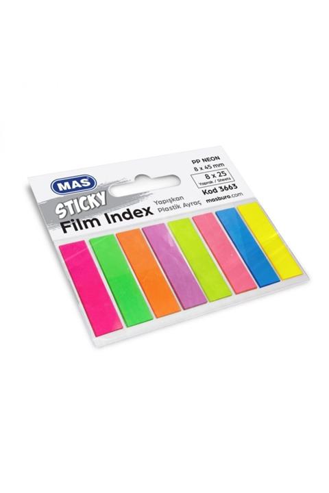 Mas 3663 Yapışkan Plastik Ayraç