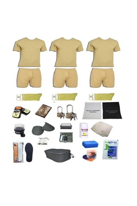 Gazi Ticaret Askerlik - Bedelli 3'lü Tam Takım Set