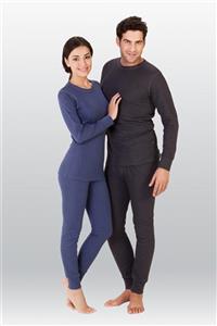 e life tasarım Hzt12-005 10/2 Unisex Alt Içlik Antrasit L