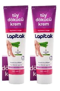 Lapitak Tüy Dökücü Krem Kadın 100 Ml (2 Kutu)