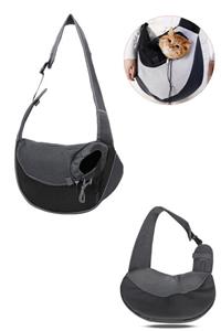 Carneil Store Koyu Gri Hanger Large Kedi , Köpek Taşıma Çantası Omuz Askılı Pembe Hanger Large7