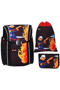 LEGO Gear 16171 City Fire Extreme School Bag With 3 Parts