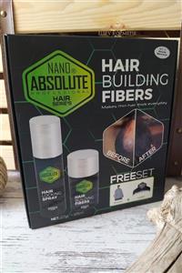 Nano Absolute Saç Dolgunlaştırıcı Fiber 27 Gr. + 125 Ml. Saç Fiberi Sabitleyici Sprey Elsevkozmetik