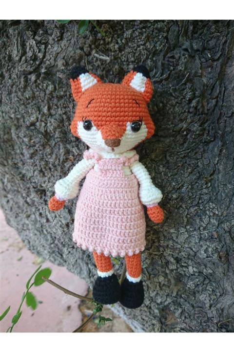 Dade Oyuncak Amigurumi Tilki Oyuncak