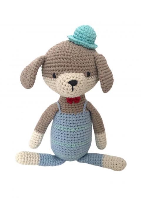 Gingerkid Amigurumi Şapkalı Sevimli Köpek