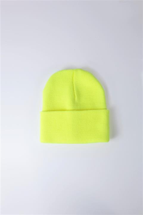 Kapin Neon Sarı Bere