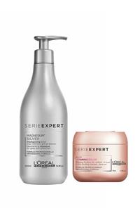 L'oreal Professionnel Loreal Silver Şampuan 500 ml+ Renk Koruyucu Maske 75 ml