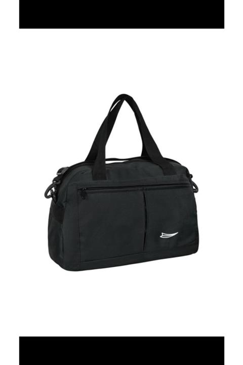 Tolun Trend Fonksiyonlu Spor Çantası Orta Boy El Valizi Sıyah