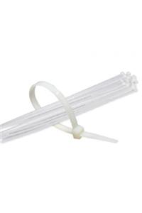 TORK Beyaz Kablo Bağı Cırt Kelepçe 100 Adet 3,6x140