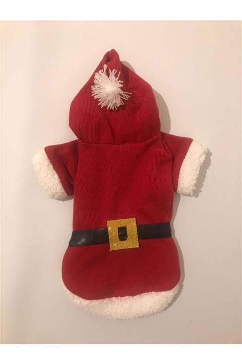 BESTPETMODA Bestpet Noel Baba Kostümü/elbisesi