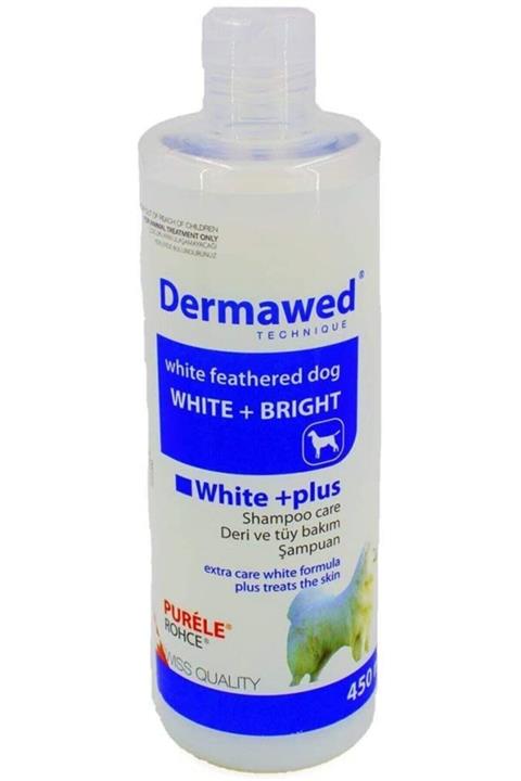 Purele Dermawed White+plus Köpek Şampuanı 450 Ml Parlaklaştırıcı